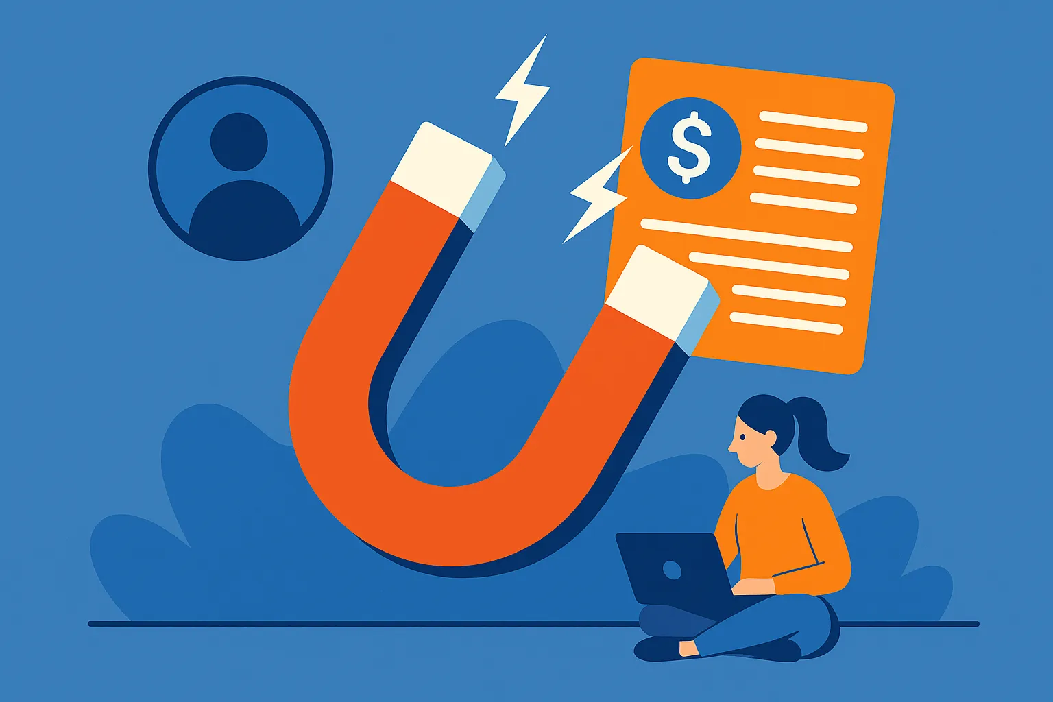 Lead magnet: guía para crear contenido que atrape clientes — Guía de h