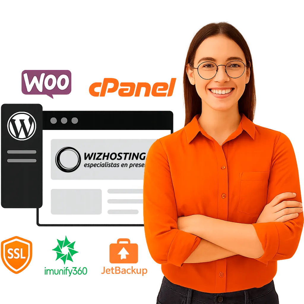 Hosting WordPress Hero Illustration