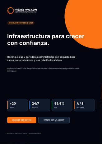 Vista previa de Brochure institucional