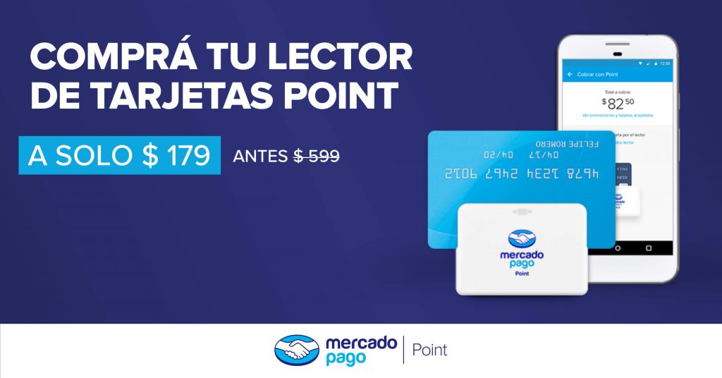 Lector de tarjetas Point de MErcadoPago